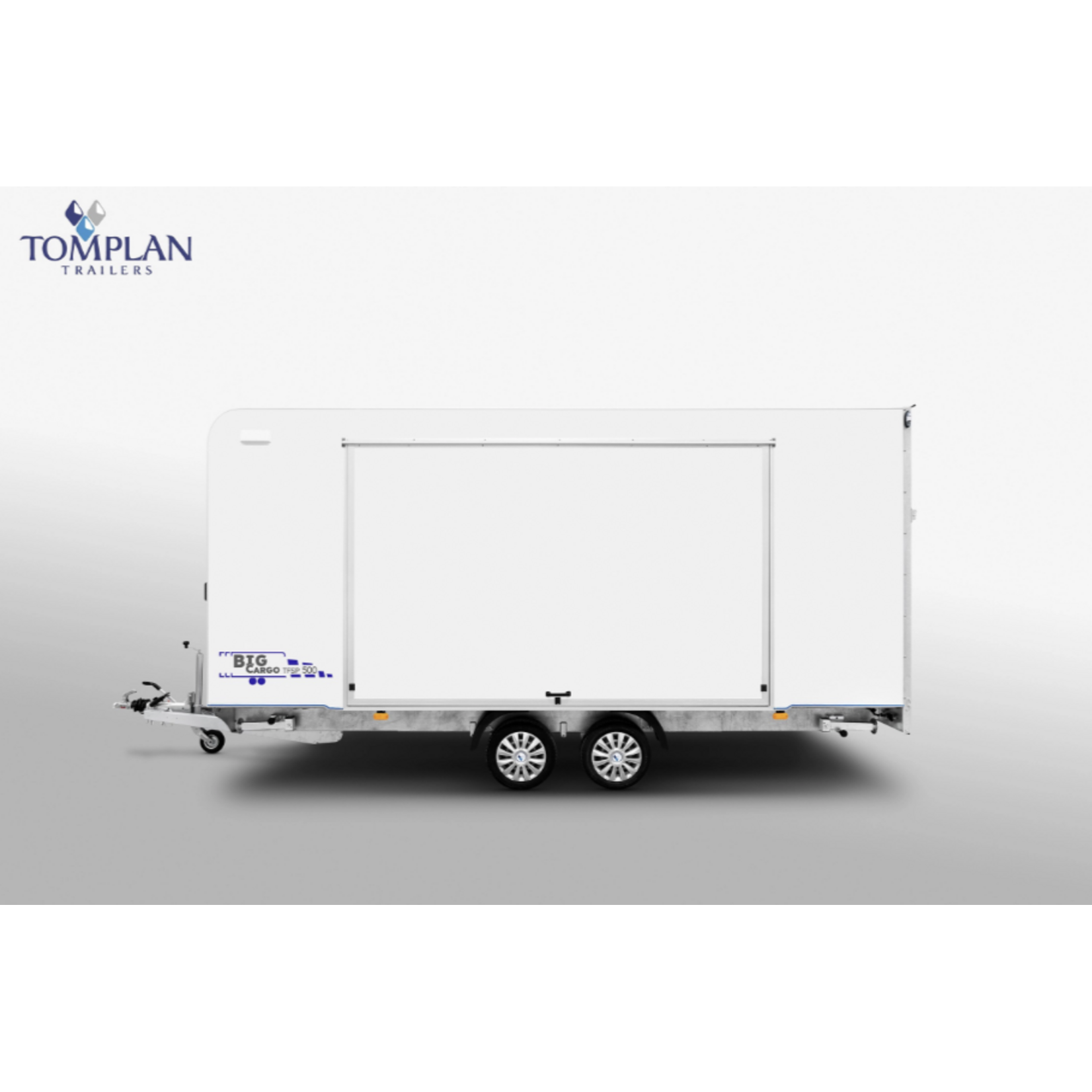 TOMPLAN TFSP 500T 2700 Kg Kofferanhänger Cargo Hochlader