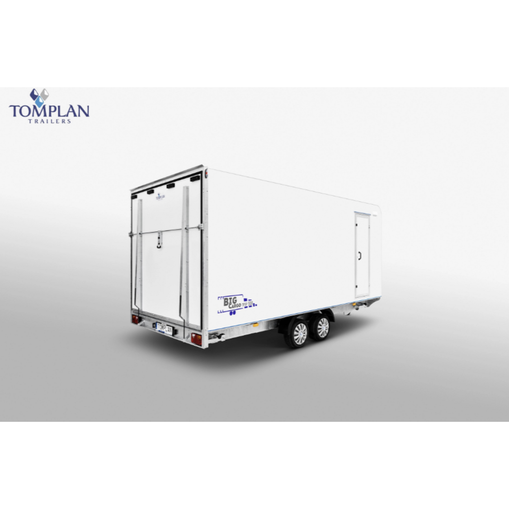 TOMPLAN TFSP 500T 2700 Kg Kofferanhänger Cargo Hochlader