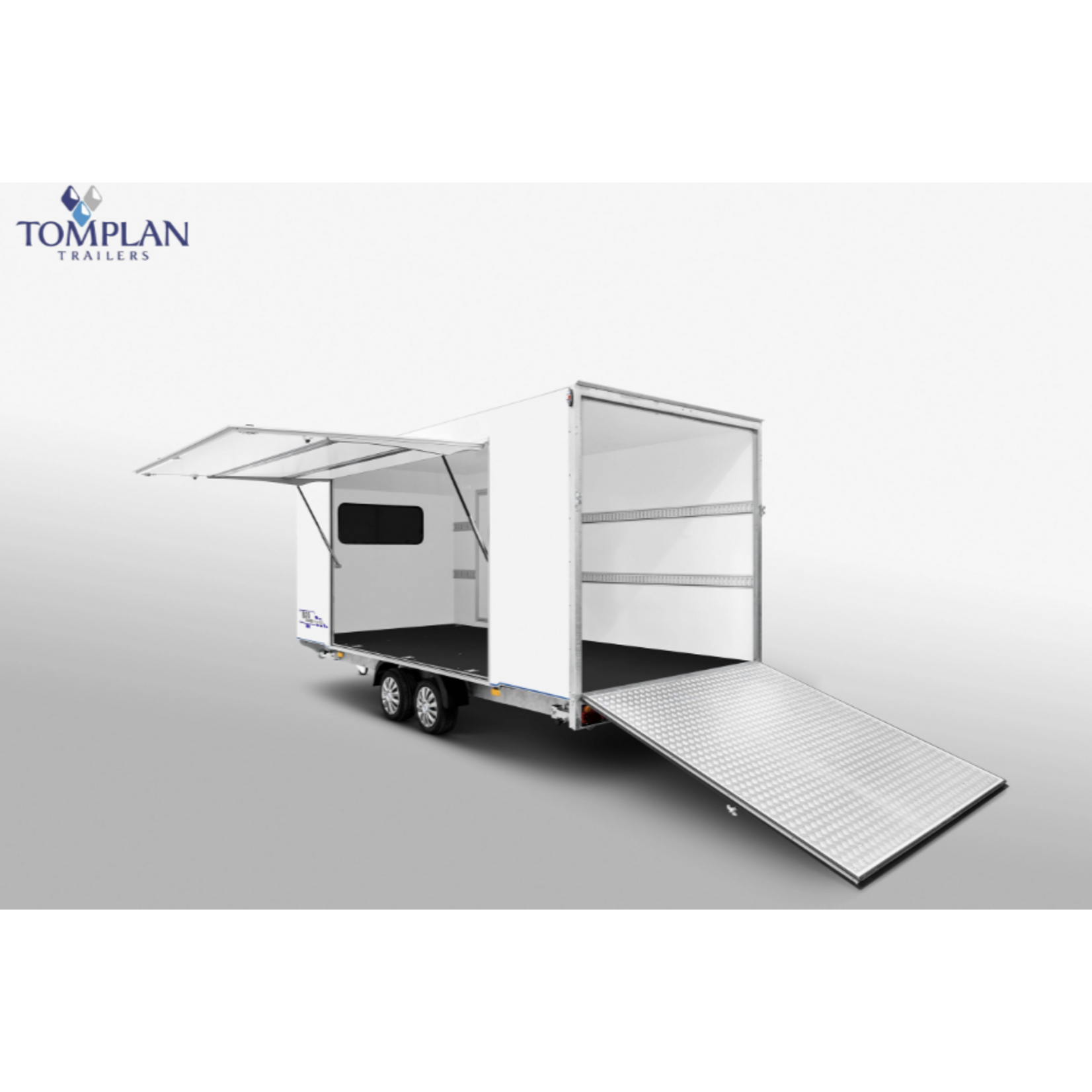 TOMPLAN TFSP 500T 2700 Kg Kofferanhänger Cargo Hochlader