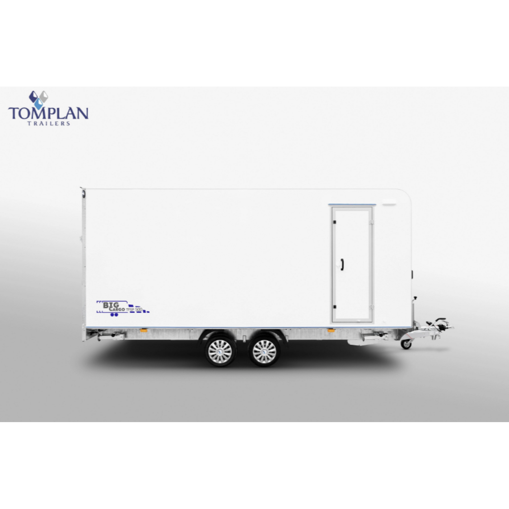 TOMPLAN TFSP 500T 2700 Kg Kofferanhänger Cargo Hochlader