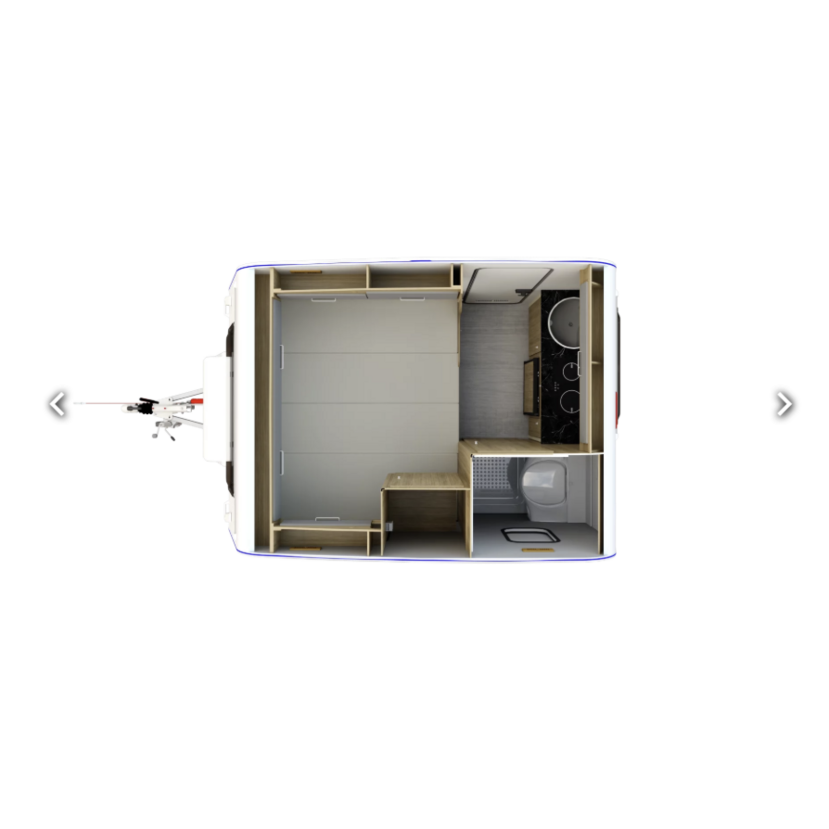 NIEWIADÒW Niewiadow NTL-Sprint – Caravane 750 kg