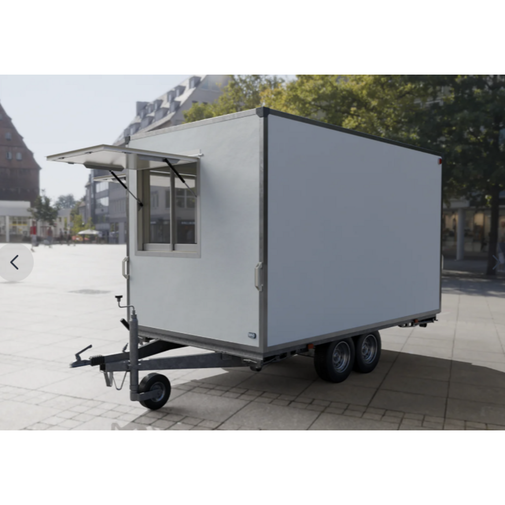 NIEWIADÒW Remorque Foodtruck Burger Niewiadow 4,2 M