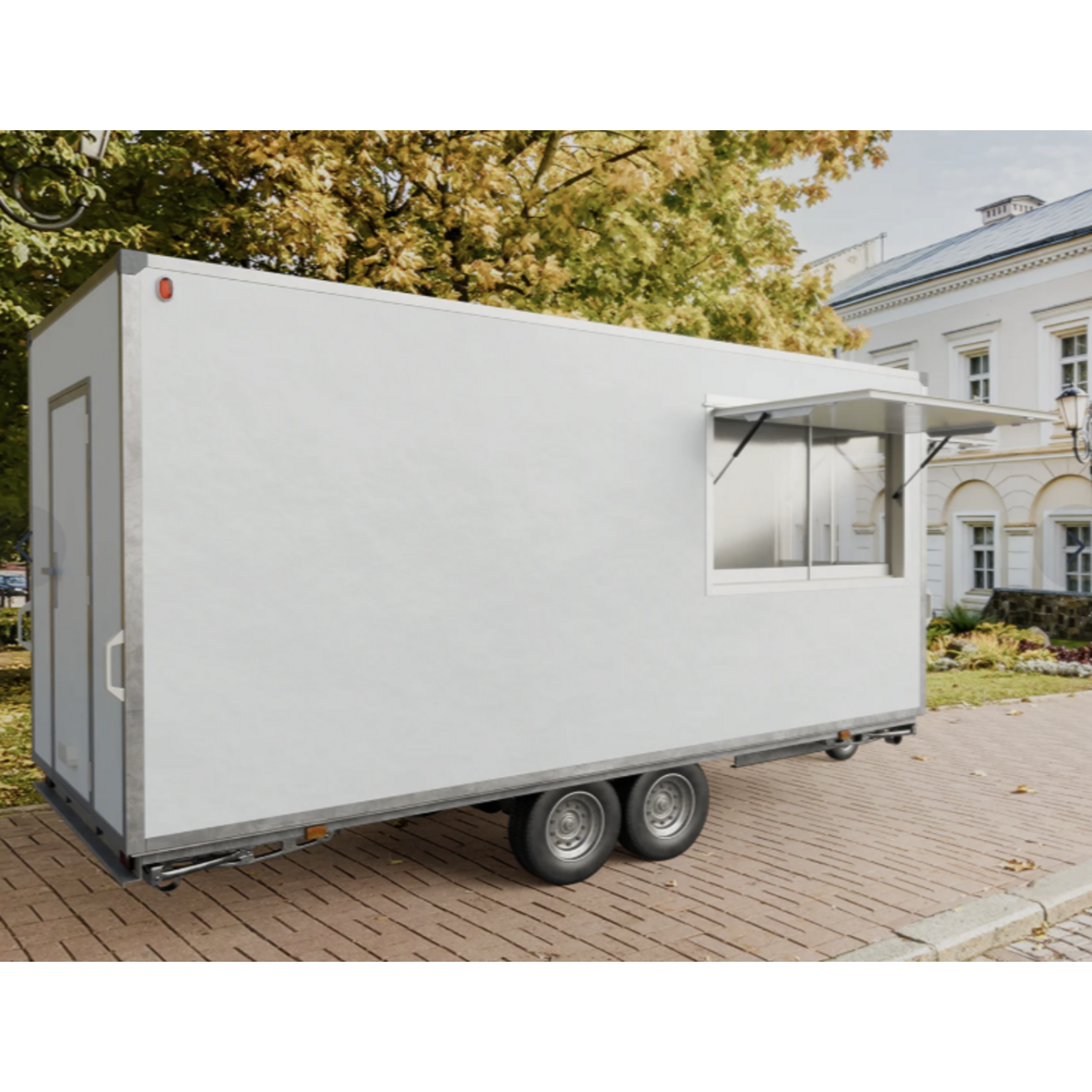NIEWIADÒW Professioneller Foodtrailer Niewiadow PREPARED FOODS 5,2 M – Vollausstattung
