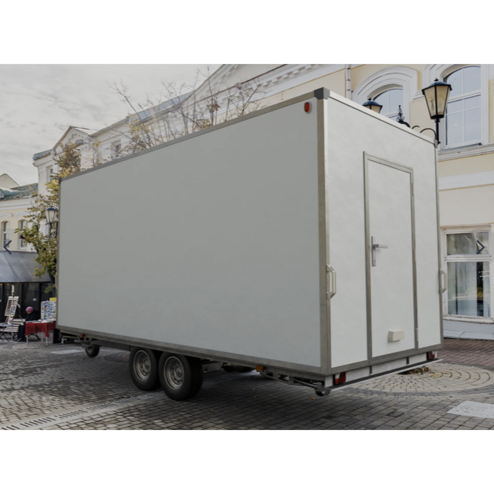 NIEWIADÒW Remorque Magasin Niewiadow PREPARED FOODS 5,2 M – Équipement complet