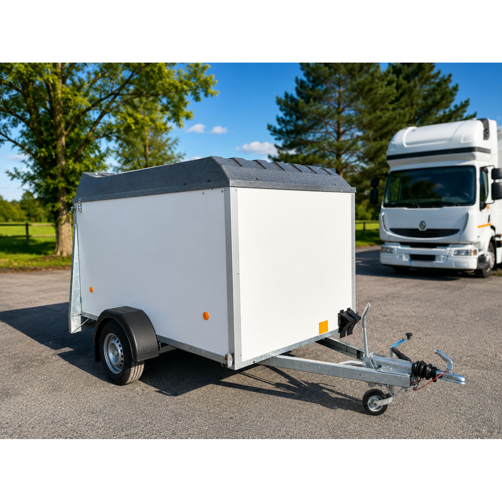 AGADOS Daltec Maxi VZ 27 B1 O  Kofferanhänger 1300 Kg