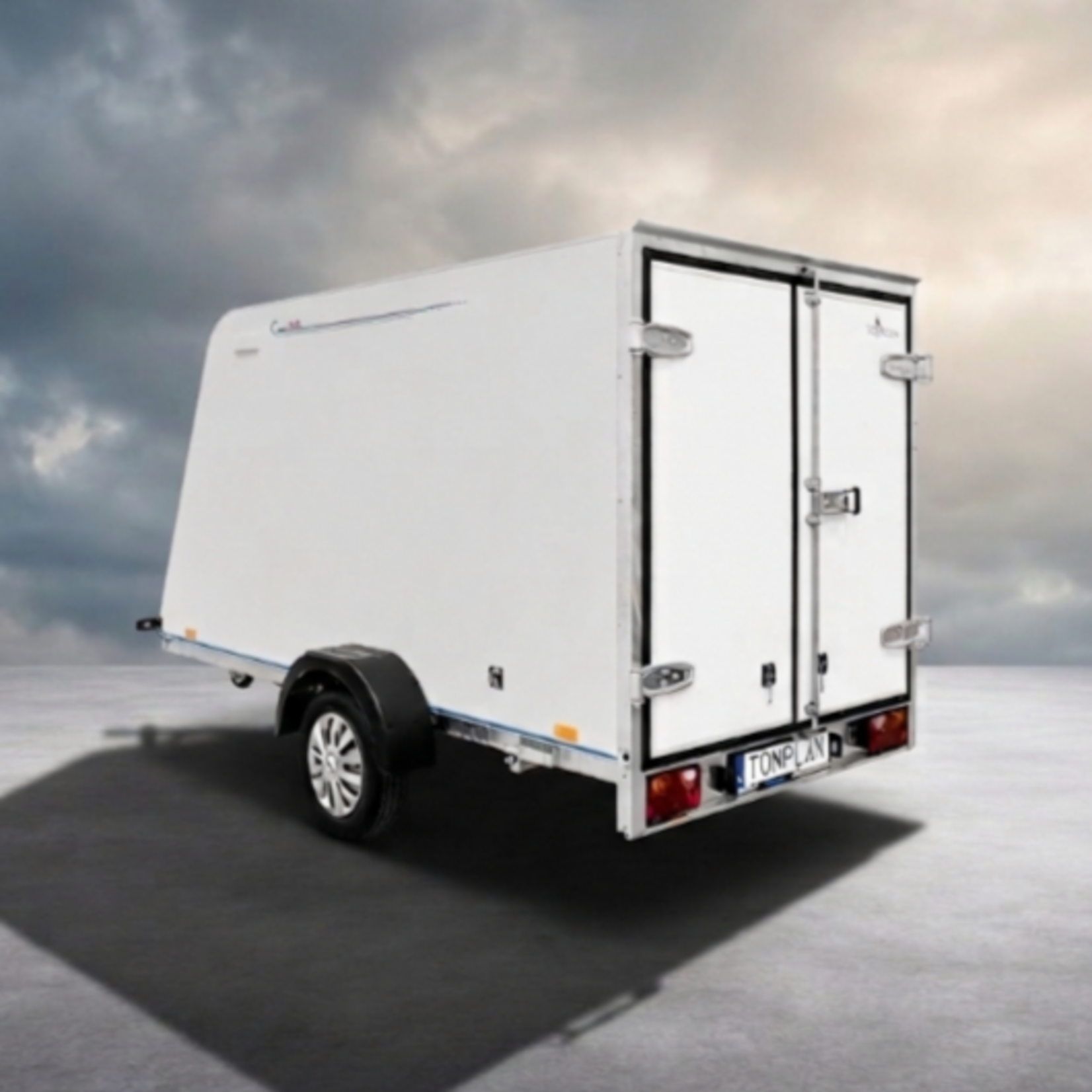 TOMPLAN TFS 250S - Non freiné avec  porte double
