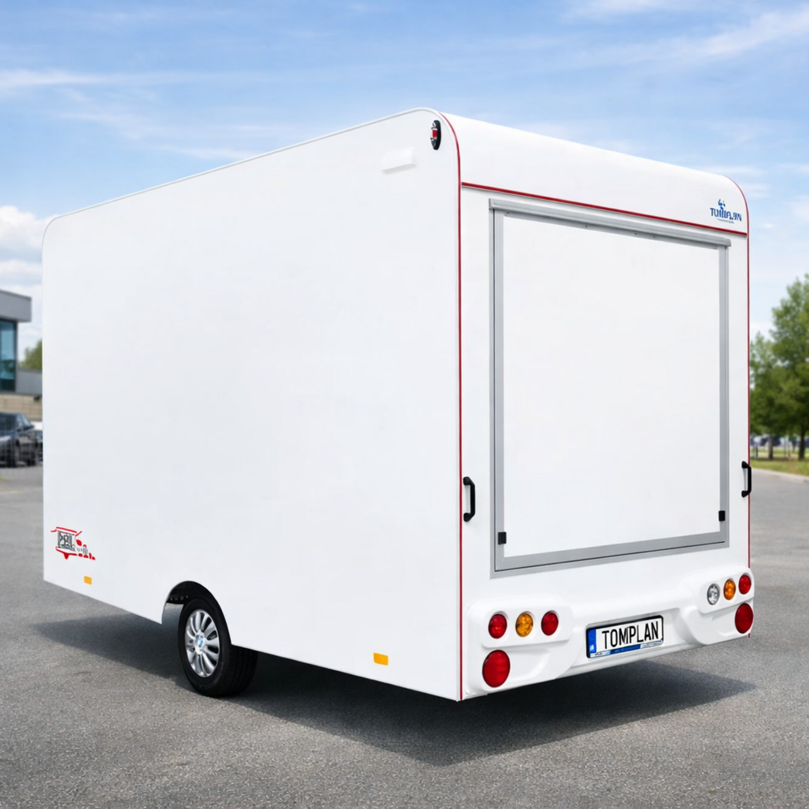 TOMPLAN Tomplan TH 422T.01 Remorque de vente Tomplan