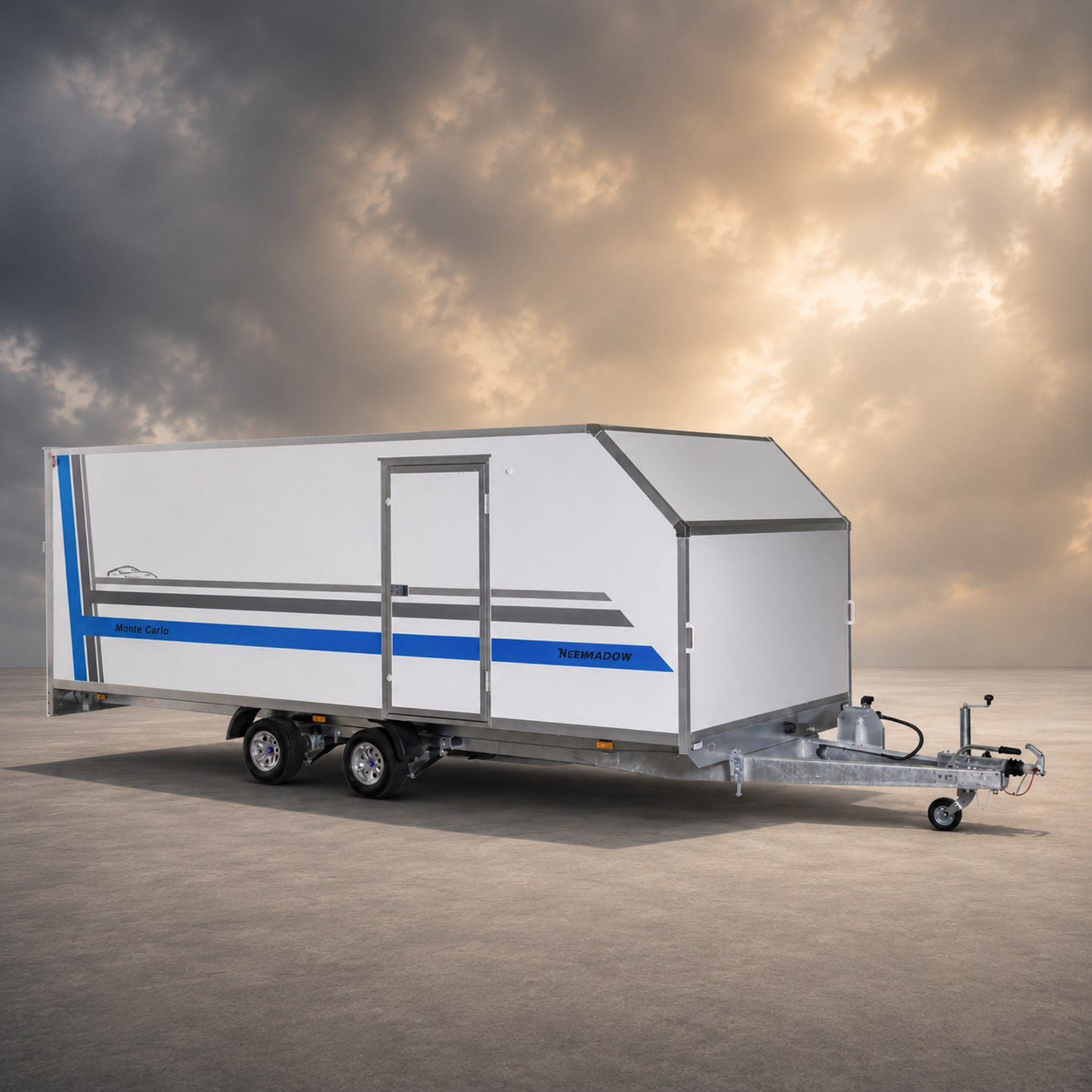 NIEWIADÒW MONTE CARLO 600 - Remorque caisson 3500kg