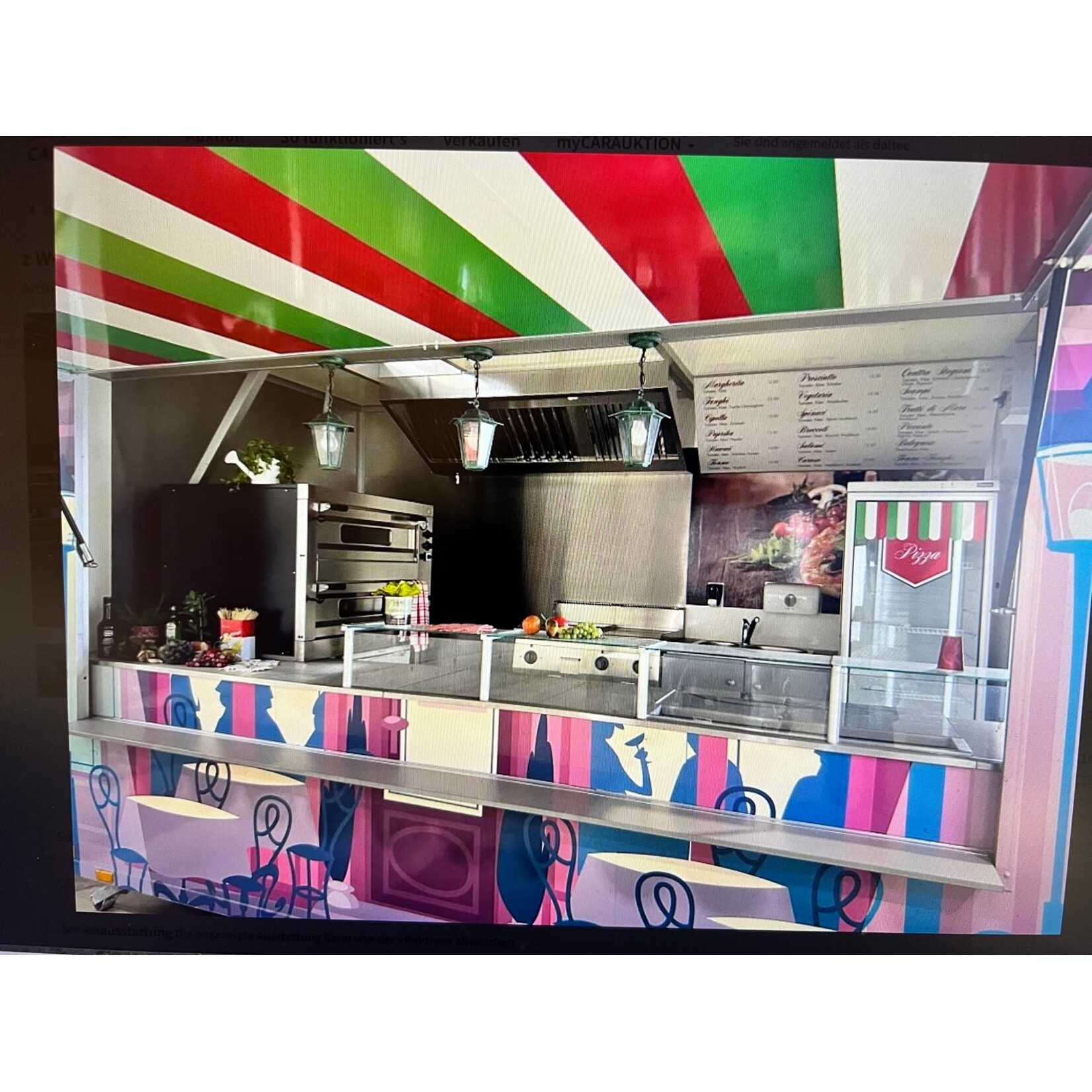 Foodtruck Pizza – Occasions et remorques de vente