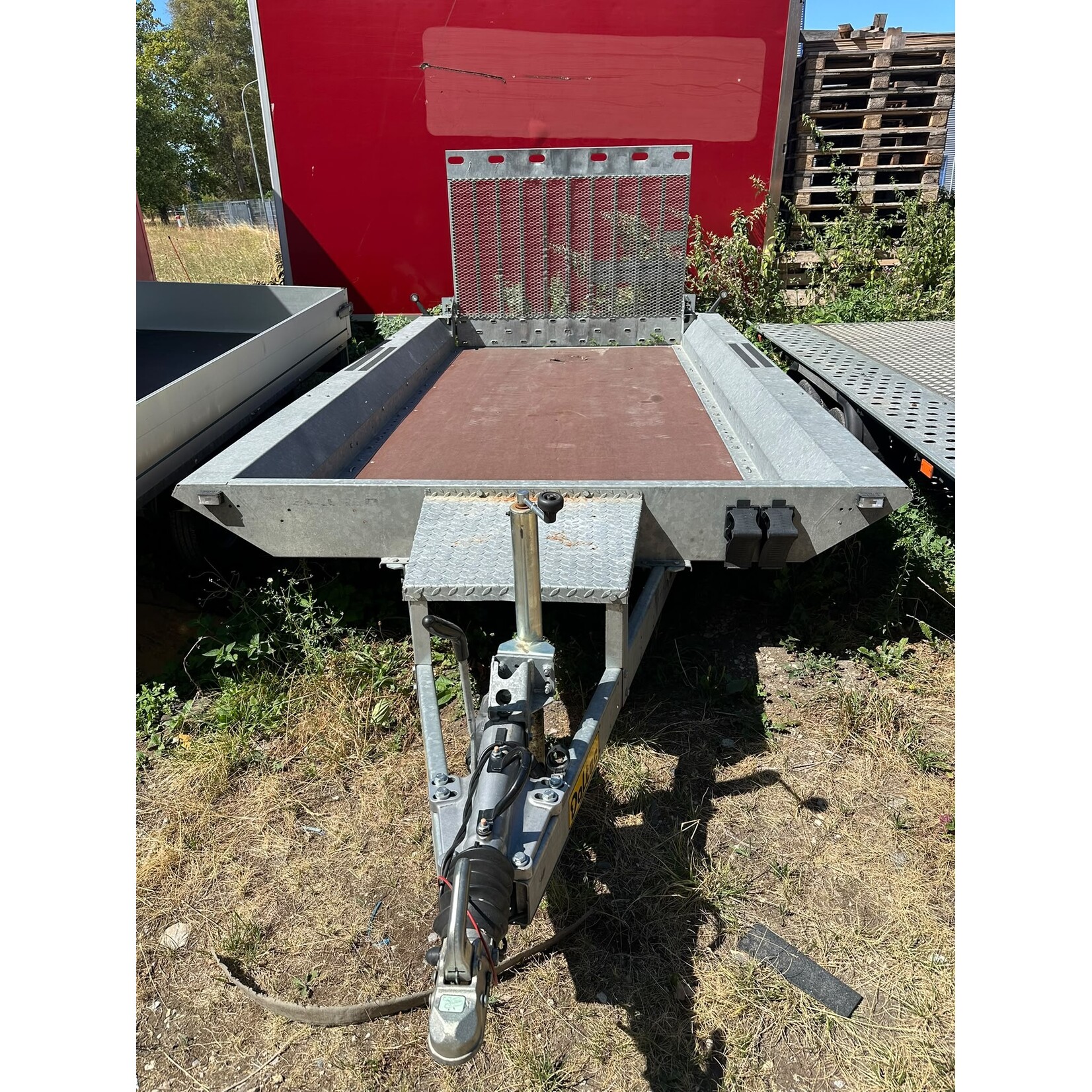 Temared Builder VZ 35-40 BAC 3 – remorque plateau 3 essieux – année 2024