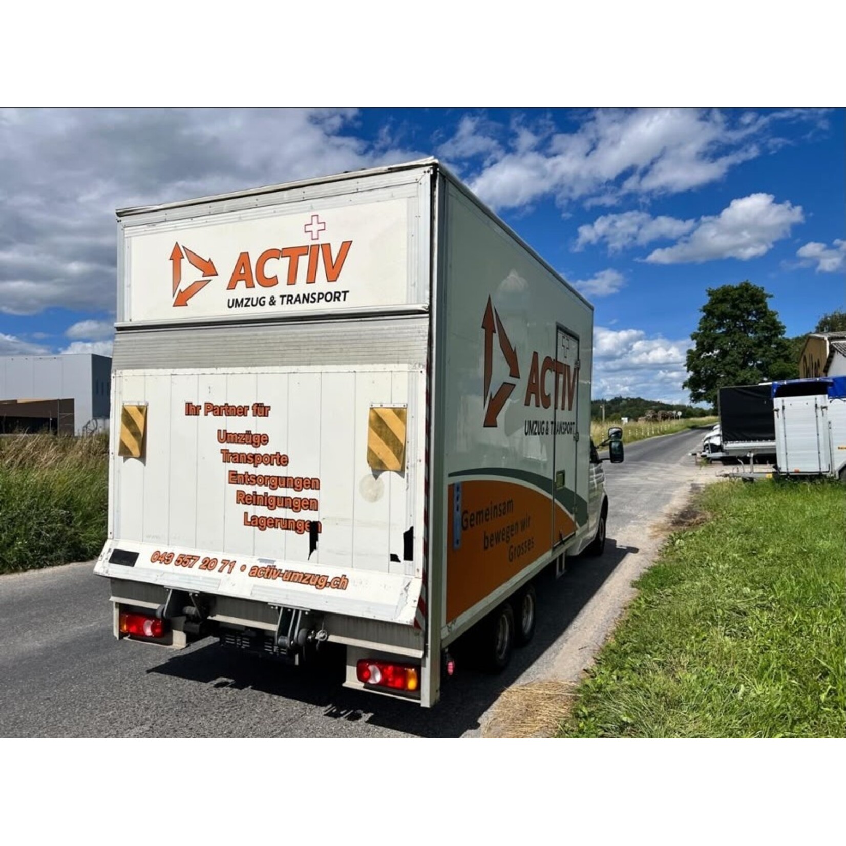 VW T5 Baldinger camion de déménagement avec hayon élévateur