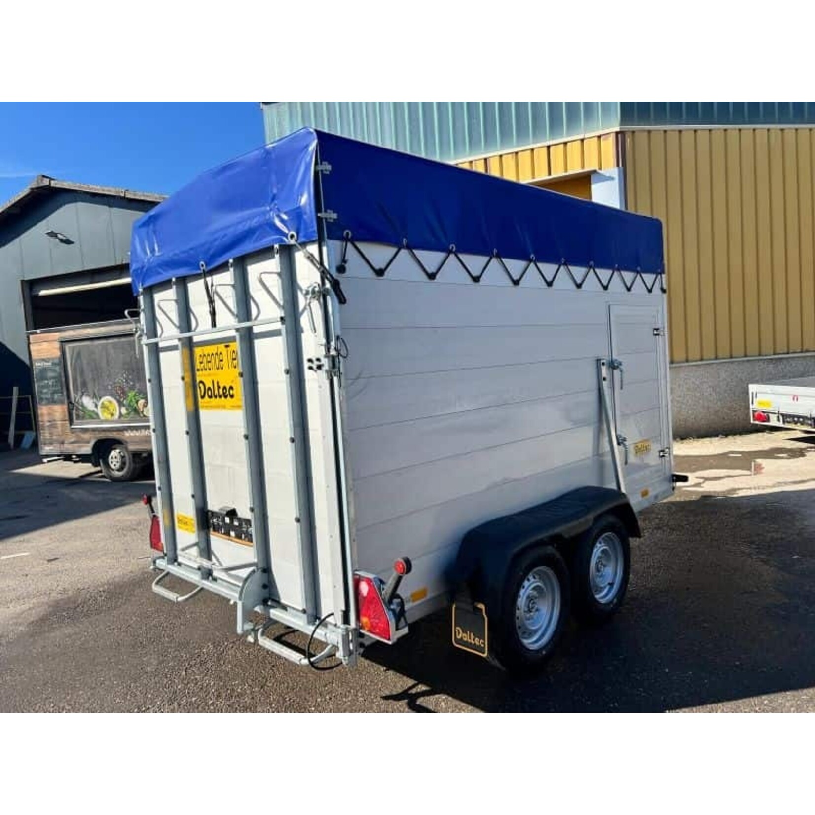 VT 2700 Eco remorque pour transport de bétail – 2700 kg – aluminium