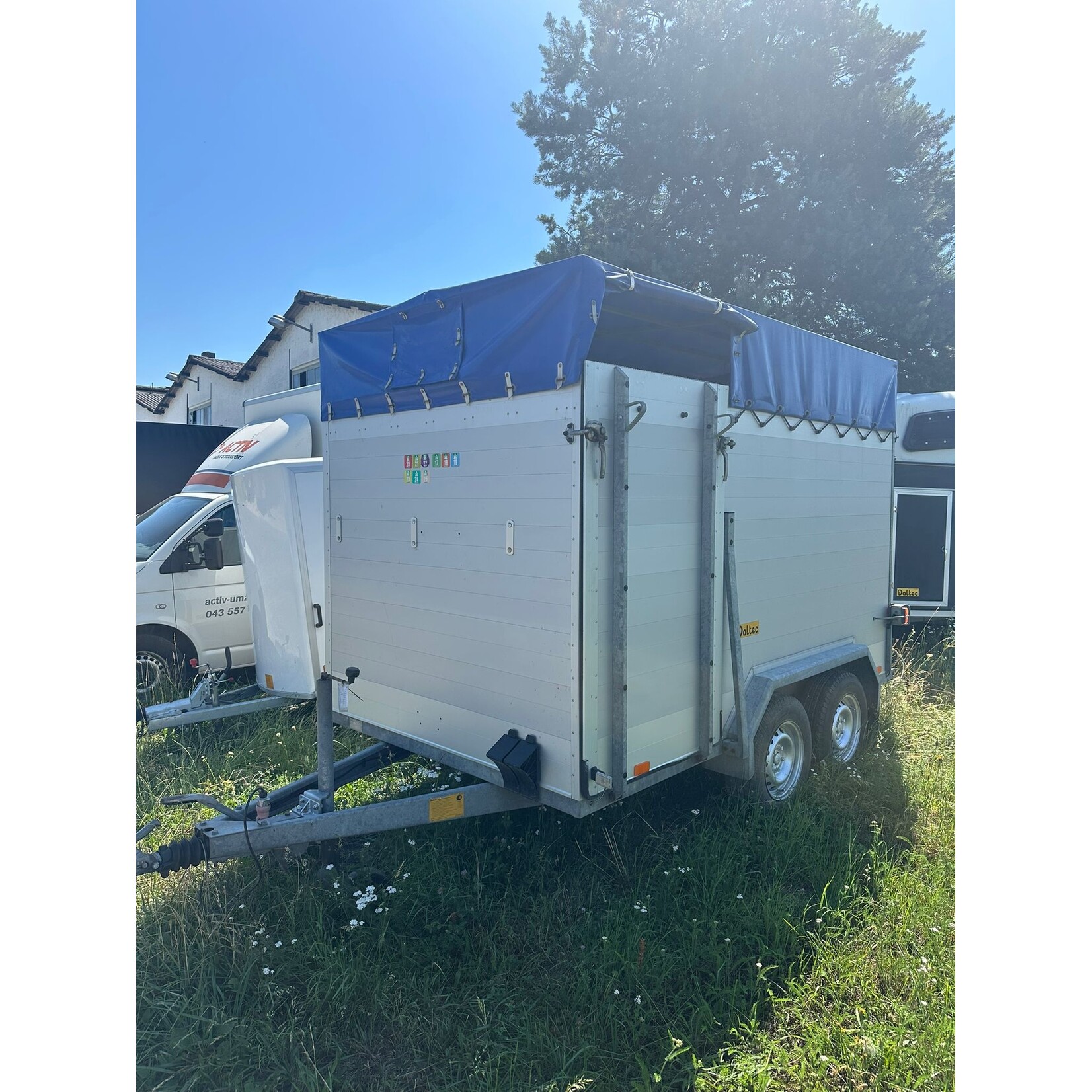 Remorque bétaillère Daltec VT 2500 – année 2010 – 2500 kg