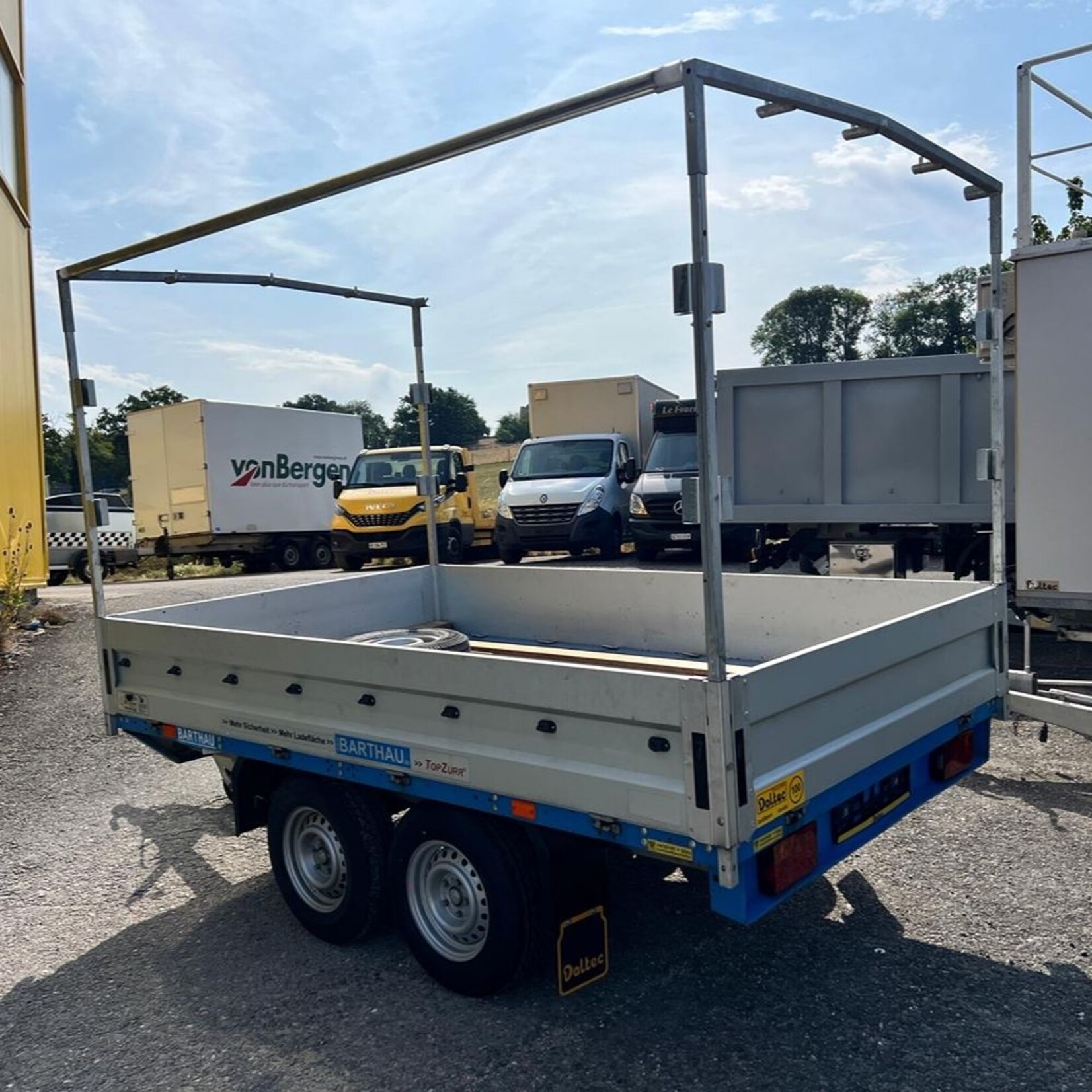 Barthau SP SPT Plateau 3500 kg – année 07/2022 – 3500 kg