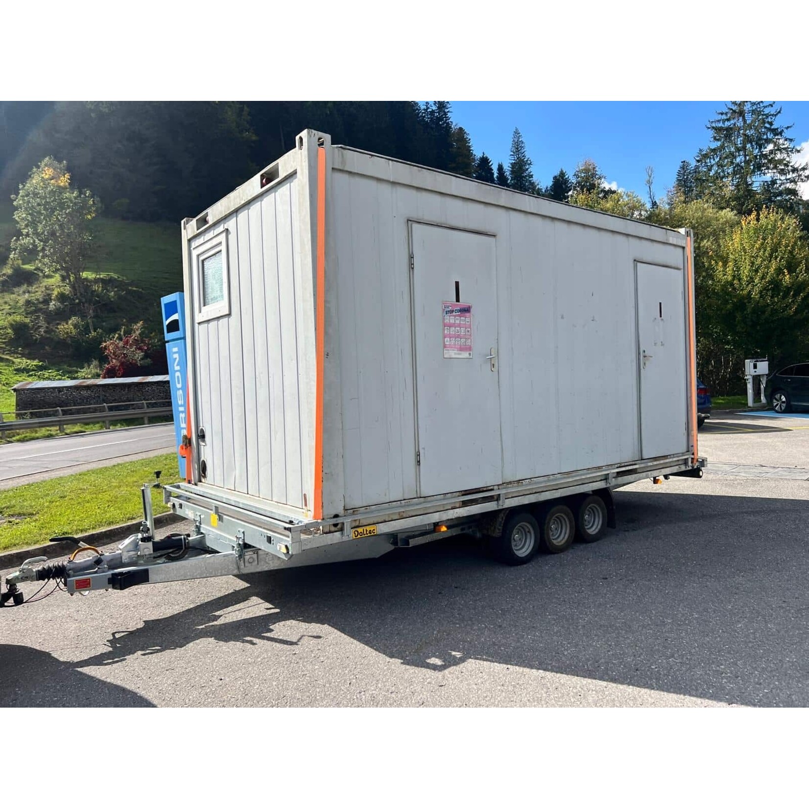Container sanitaire isolé Winterfest