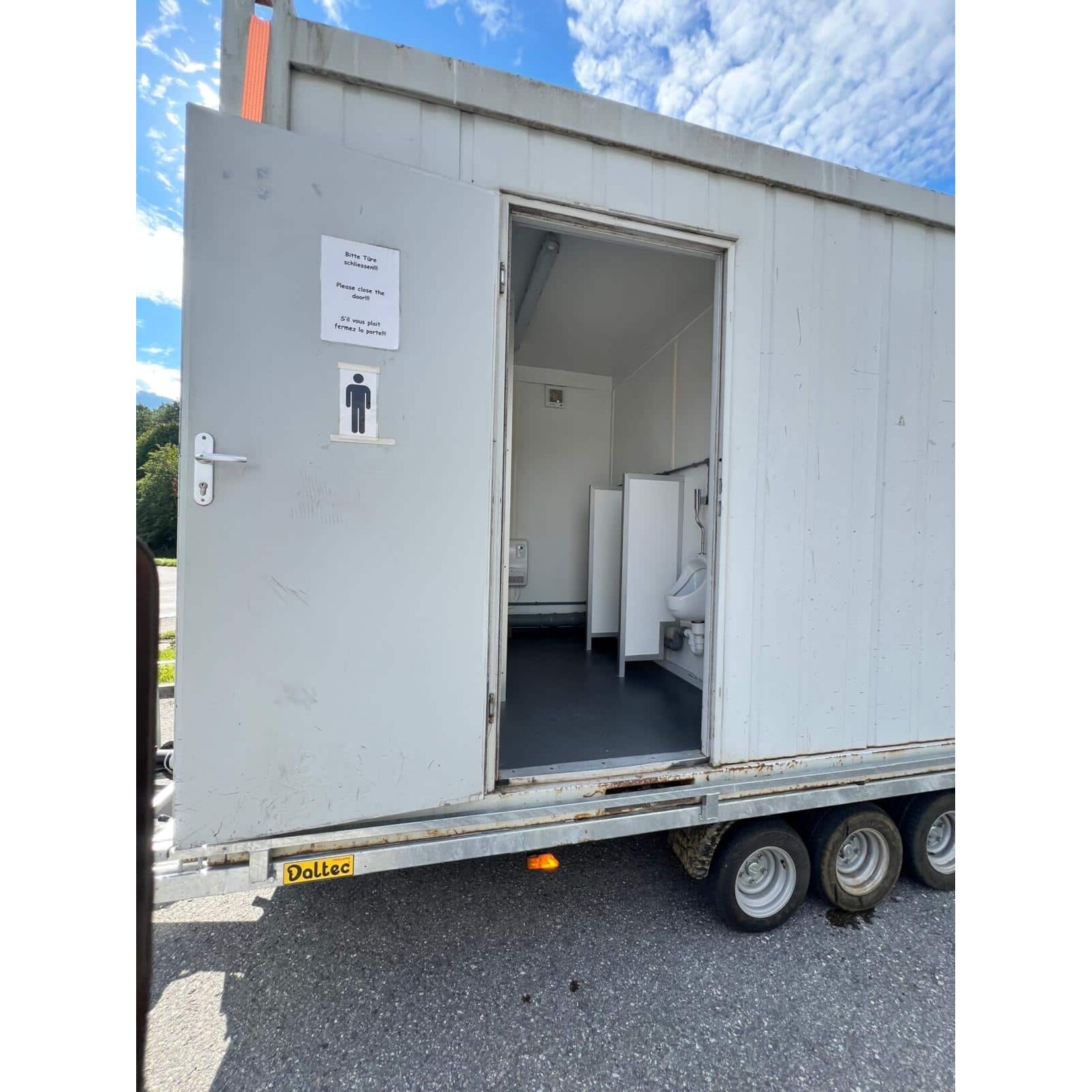 Container sanitaire isolé Winterfest
