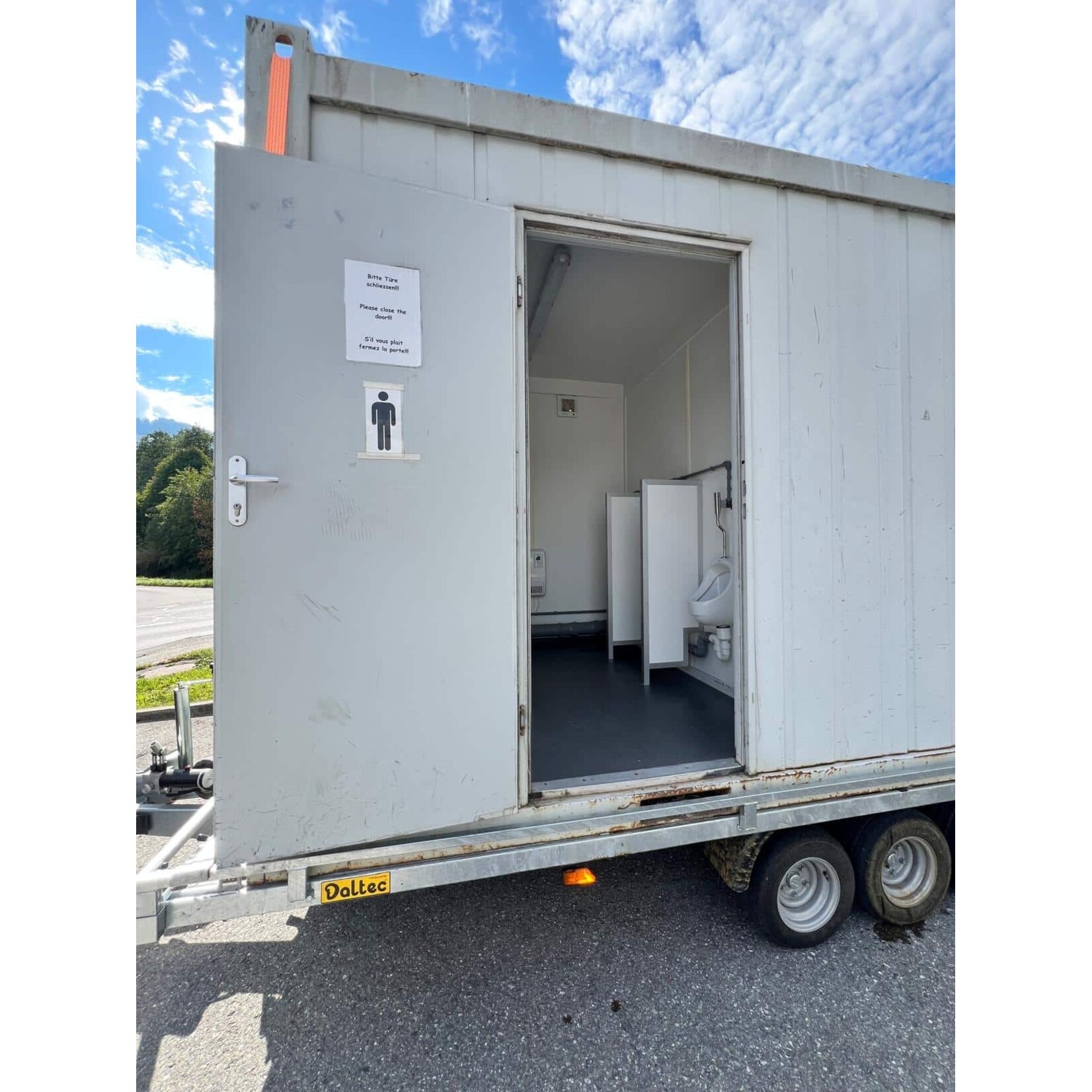 Container sanitaire isolé Winterfest