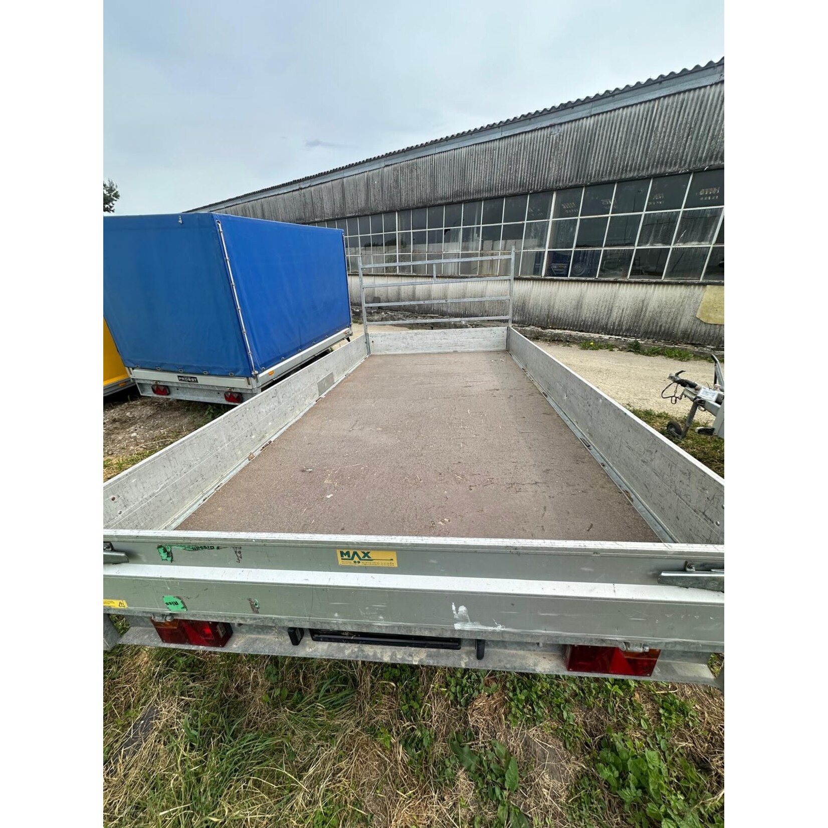 Remorque plateau Hapert AL 3500 – année 2007 – 3500 kg