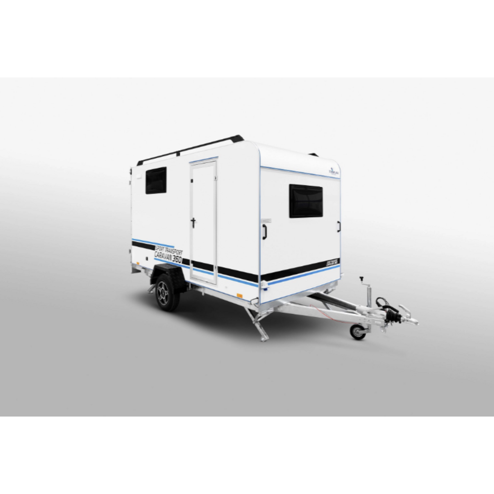 TOMPLAN Sportscaravan 360 – Sport Transport Caravan 3600 x 1800 x 1900 mm, 1300 kg