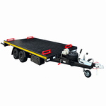 Besttrailers Sonda Alu Led Black Remorque porte-voiture