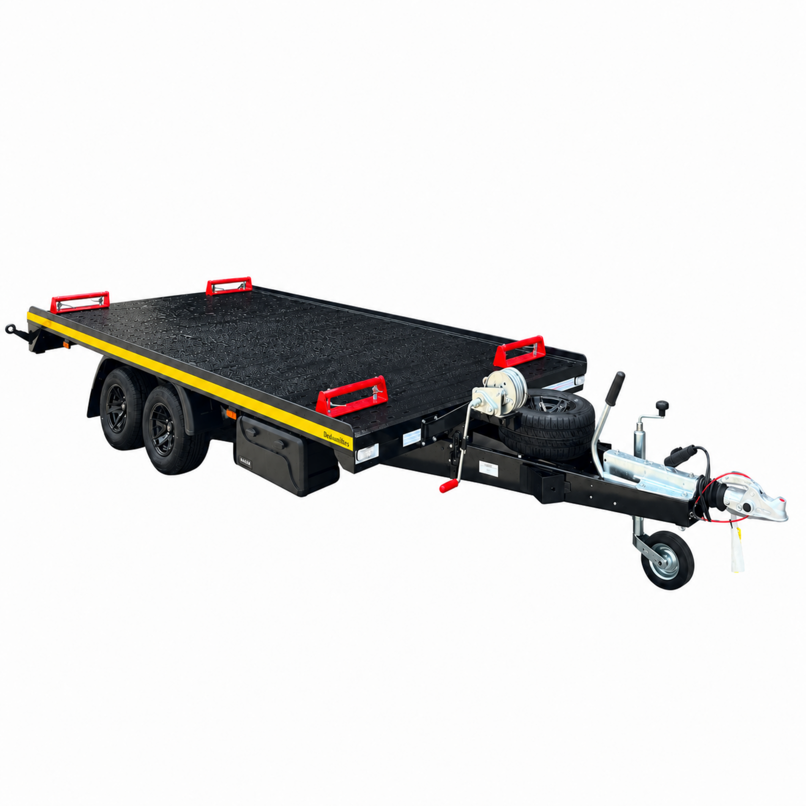 Besttrailers Sonda Alu Led Black Remorque porte-voiture 2500 kg