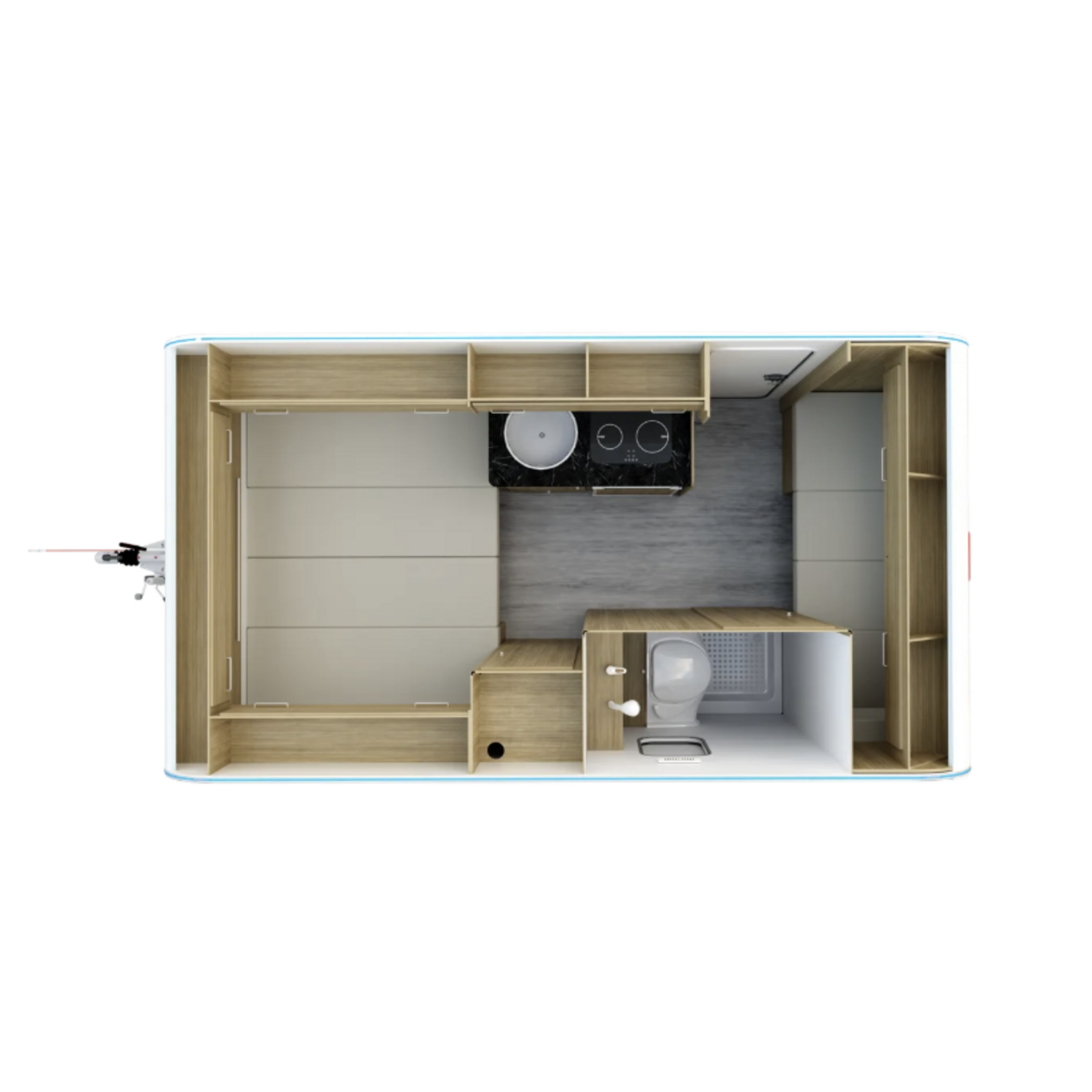 NIEWIADÒW Niewiadów Lazur 4 Family – Caravane familiale pour 4 personnes