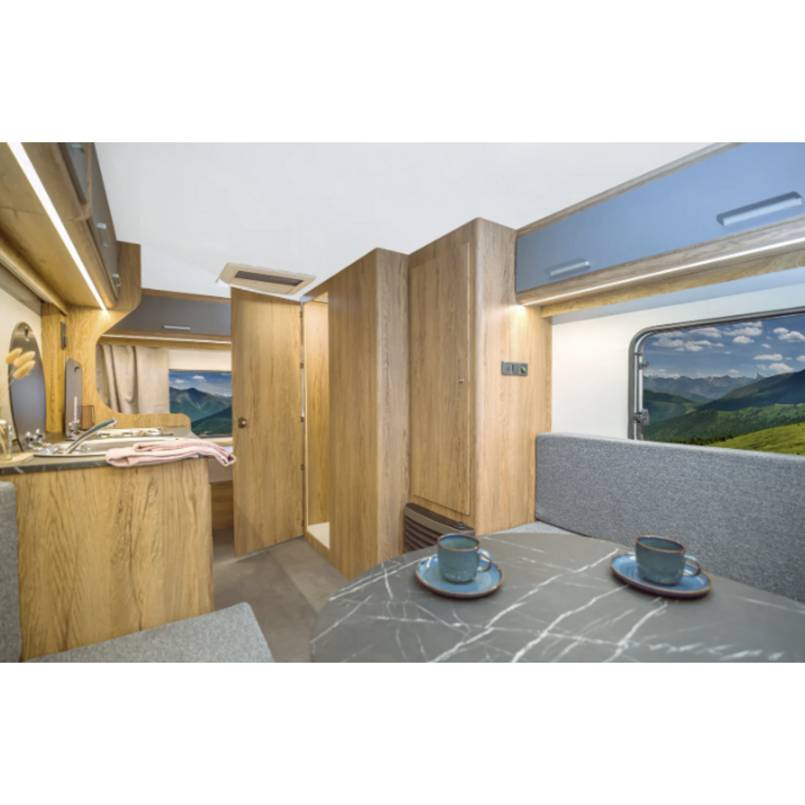 NIEWIADÒW Niewiadów Lazur 4 Family – Caravane familiale pour 4 personnes