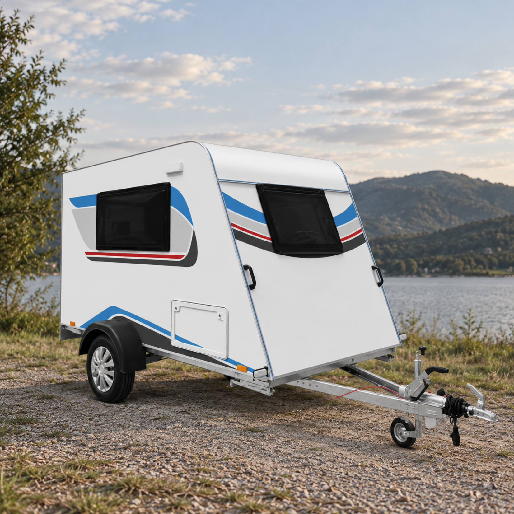 TOMPLAN Tomplan TFS 320S XL Basic – Remorque Mini Cargo freinée