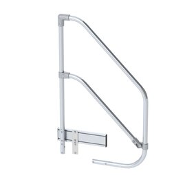 Roossien Eenzijdige handleuning, voor plateautrap 3 treden