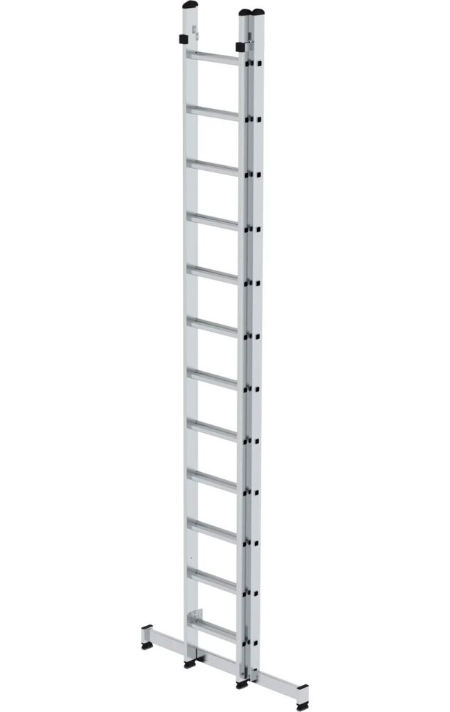 Munk 2-delige aluminium reformladder, 2x12 sporten Munk 2-delige aluminium reformladder, 2x12 sporten