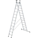 Roossien 2-delige aluminium reformladder, 2x12 sporten