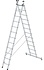 2-delige aluminium reformladder, 2x12 sporten 2-delige aluminium reformladder, 2x12 sporten