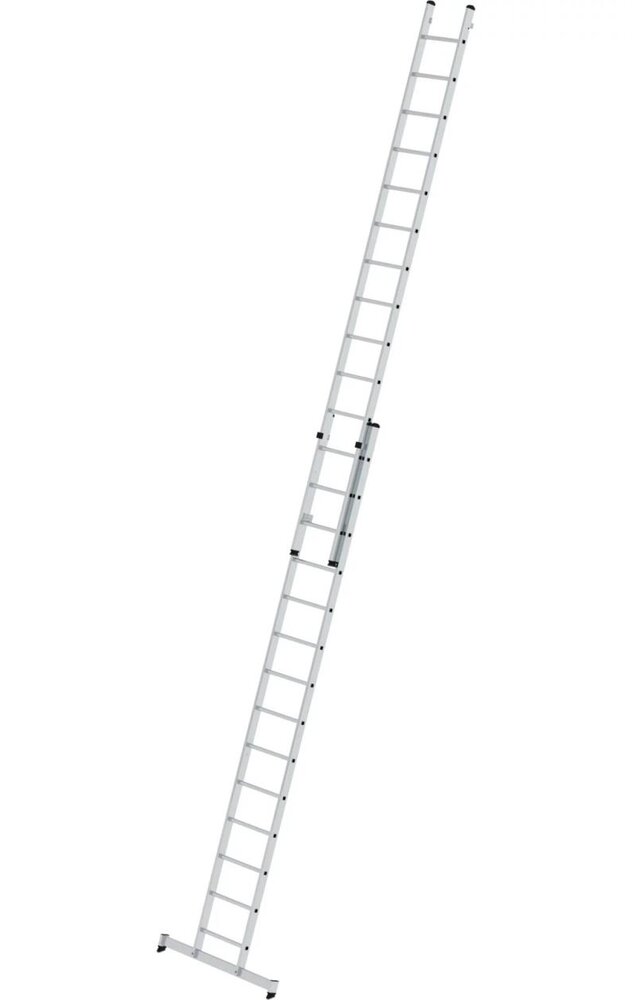 Roossien 2-delige aluminium reformladder, 2x14 sporten
