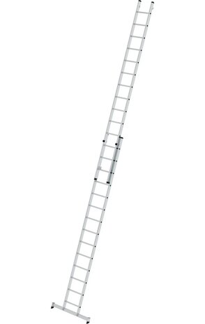 Roossien 2-delige aluminium reformladder, 2x14 sporten
