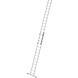 Munk 2-delige aluminium reformladder, 2x14 sporten Munk 2-delige aluminium reformladder, 2x14 sporten
