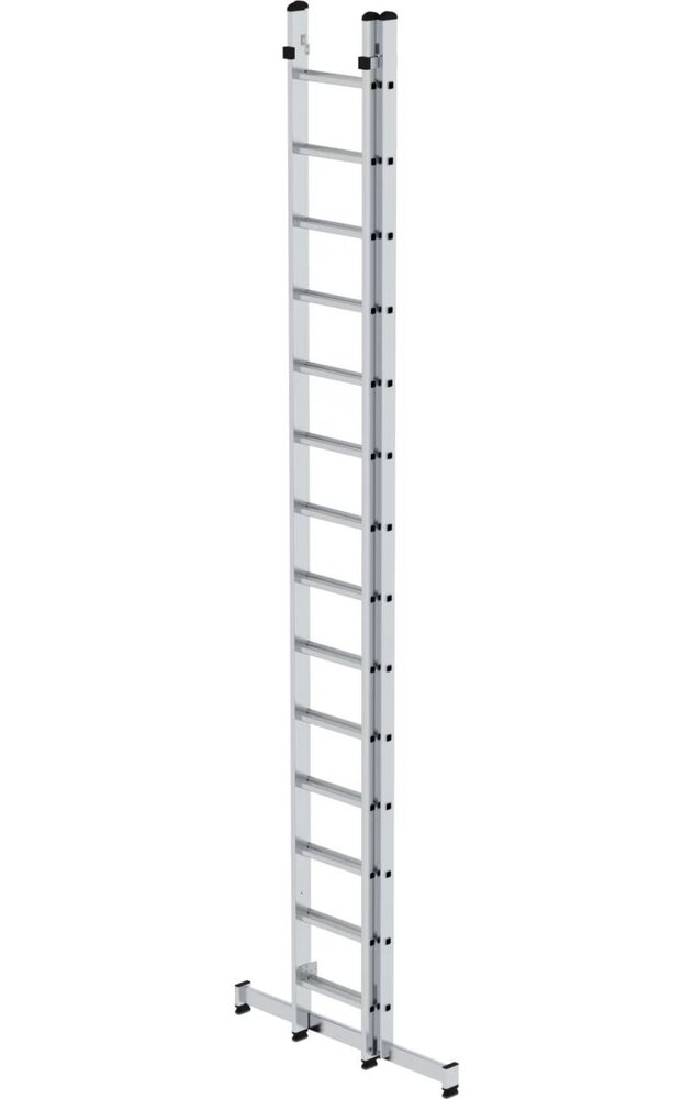 Munk 2-delige aluminium reformladder, 2x14 sporten Munk 2-delige aluminium reformladder, 2x14 sporten