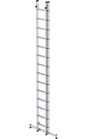 Roossien 2-delige aluminium reformladder, 2x14 sporten