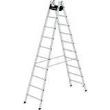 Roossien Aluminium dubbele ladder, 2x10 sporten Roossien Aluminium dubbele ladder, 2x10 sporten