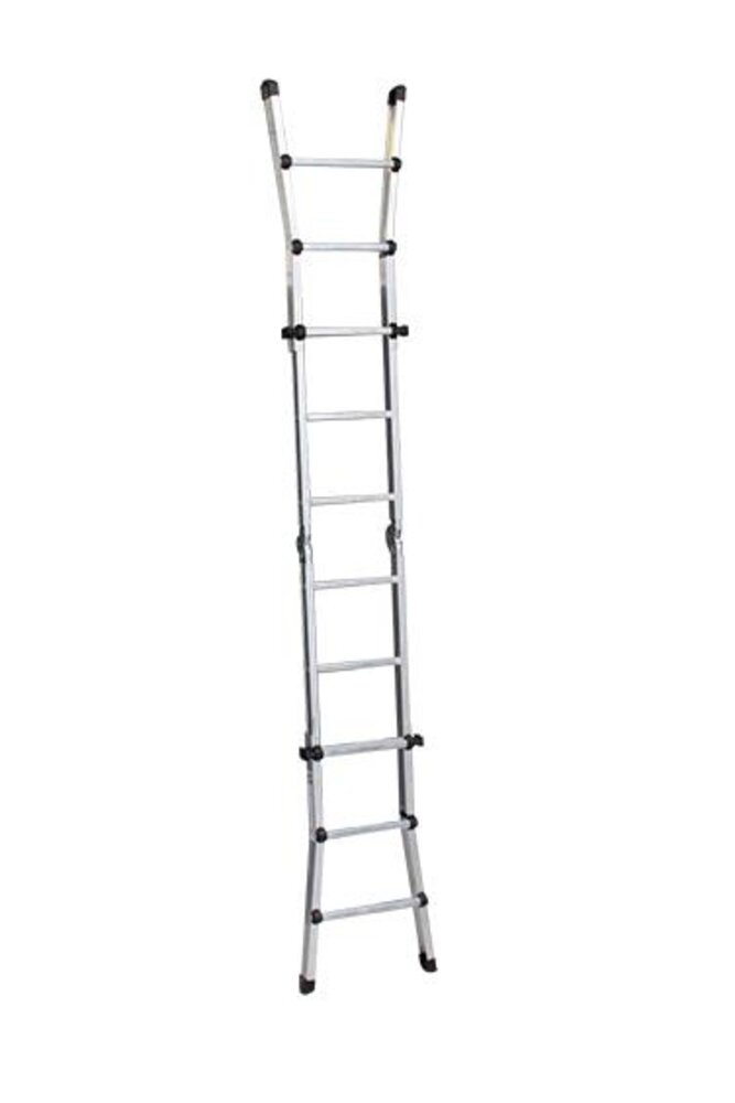 Munk Aluminium telescoopladder, 4x5 sporten Munk Aluminium telescoopladder, 4x5 sporten