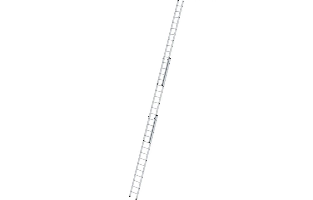 3-delige aluminium opsteekladder, 3x14
