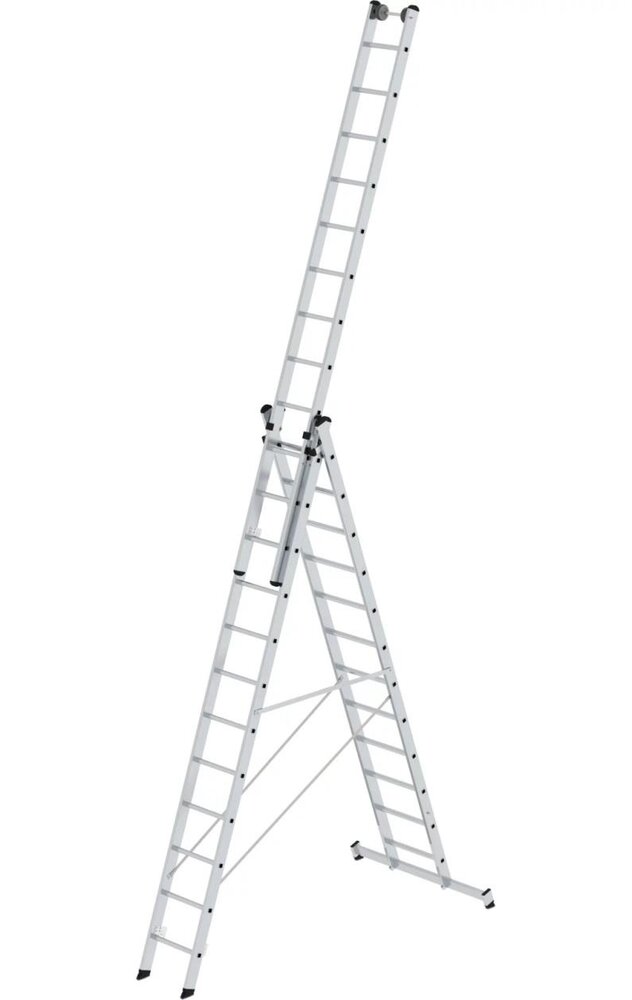 Munk 3-delige reformladder, 3x12 sporten