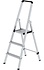 Aluminium industrietrap, 3 treden, type ML Aluminium industrietrap, 3 treden, type ML