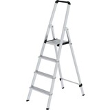 Roossien Aluminium industrietrap, type ML, 4 treden