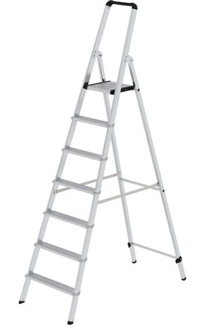 Roossien Aluminium industrietrap, type ML, 7 treden