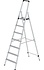 Aluminium industrietrap, 7 treden, type ML Aluminium industrietrap, 7 treden, type ML