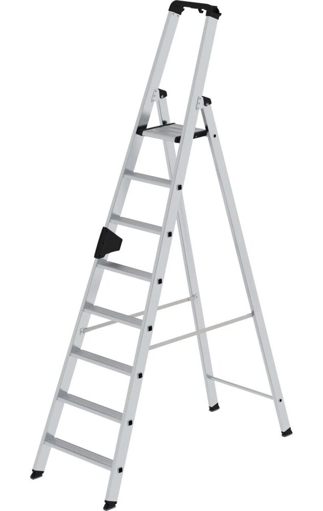 Roossien Aluminium industrietrap, 8 treden