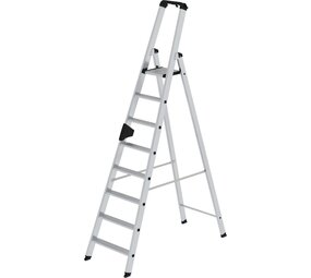 Roossien Aluminium industrietrap, 8 treden