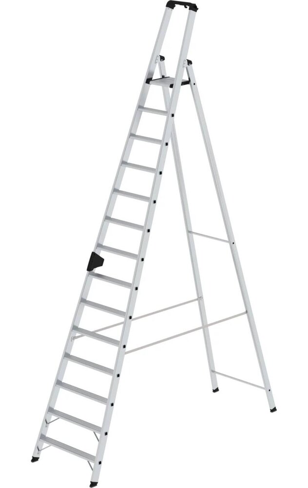 Munk Aluminium industrietrap, 14 treden Munk Aluminium industrietrap, 14 treden