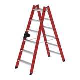 Munk Kunststof dubbele trap, 2x6 treden Munk Kunststof dubbele trap, 2x6 treden