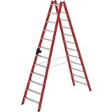 Munk Kunststof dubbele trap, 2x10 treden Munk Kunststof dubbele trap, 2x10 treden